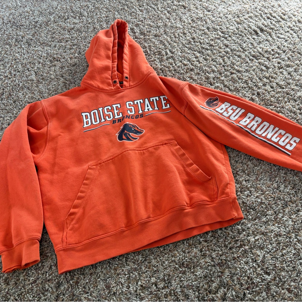 5/$20! Big Cotton Boise State Broncos Hoodie